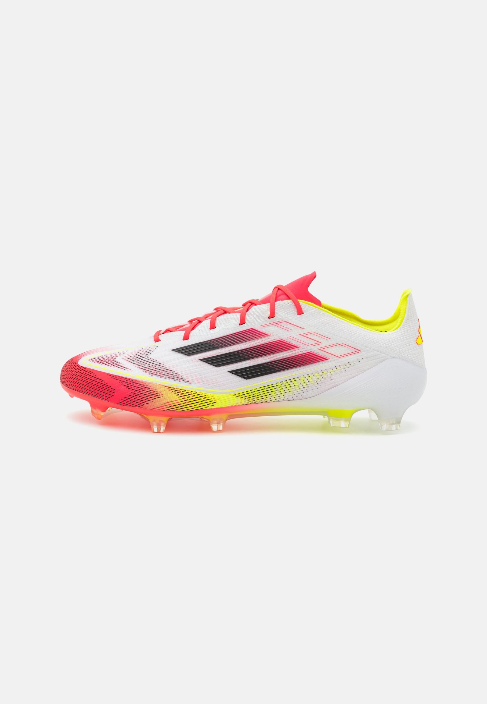 F50 ELITE FIRM GROUND - Chaussures de football pour terrain sec - footwear white/core black/solar yellow