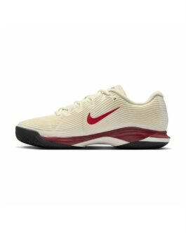 VAPOR AC - Chaussures de tennis toutes surfaces - pale ivory/rush pink/sail team/red
