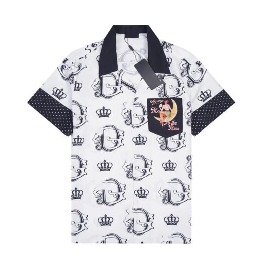 Dolce & Gabbana Polo à imprimé DG Logo Marina