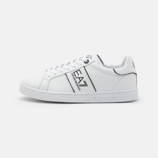 EA7 Emporio Armani CLASSIC UNISEX - Baskets basses - white/black