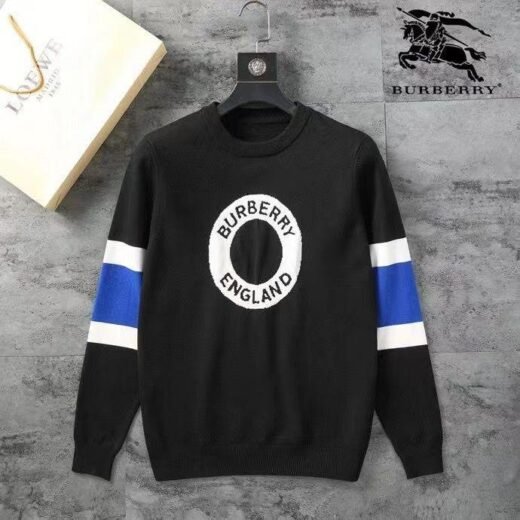Burberry Pull à logo graphique appliqué