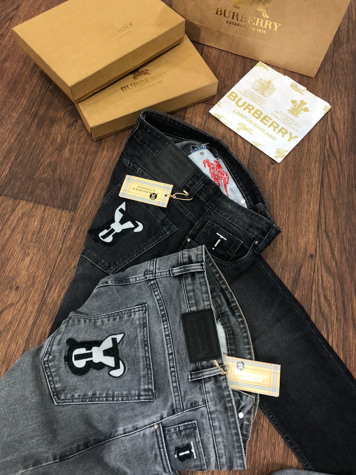 BURBERRY || Jean slim pour homme