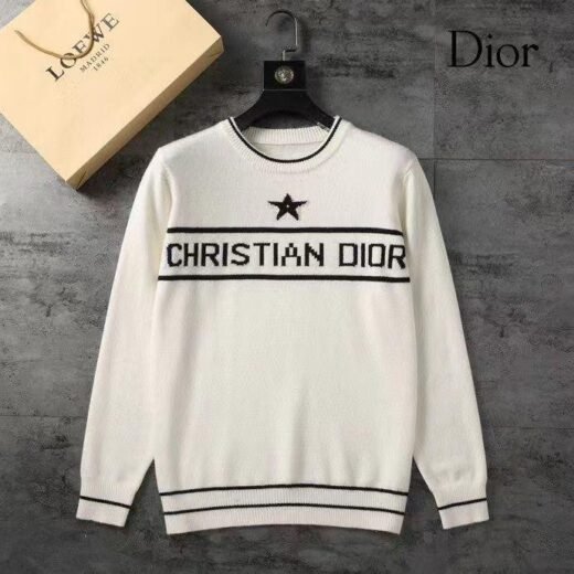 Dior Pull Atelier en jersey de laine noir