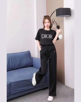 Ensemble de survêtement imprimé décontracté pour femme