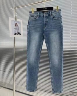 DOLCE GABBANA ||Le jean slim bleu taille haute