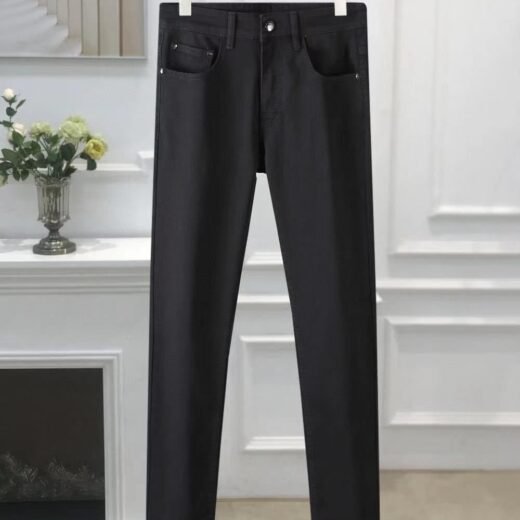 Fendi Denim noir de luxe entièrement extensible