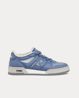 Baskets basses Fendi Match Mesh bleues