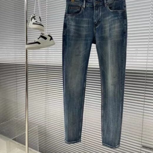 Hermès Denim de luxe entièrement extensible pour homme