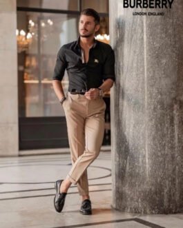 CHEMISE AVEC LOGO BRODÉ DE QUALITÉ HAUT DE GAMME