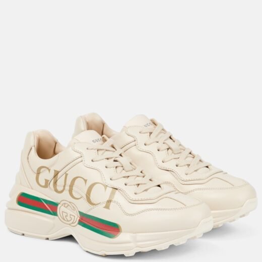 Gucci Baskets Rhyton en cuir