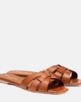 Mules Tribute en cuir