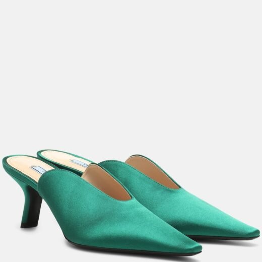 Prada Mules en satin