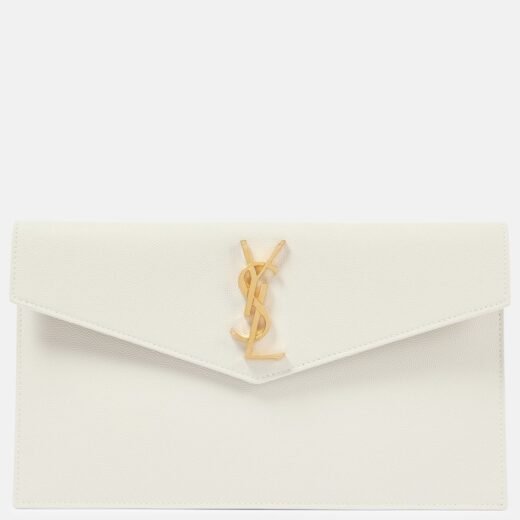 Saint Laurent Pochette Uptown en cuir