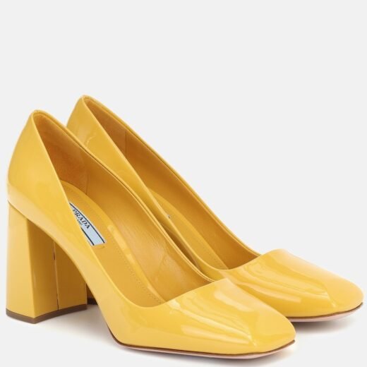 Prada Escarpins en cuir verni
