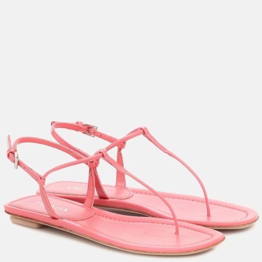 Prada Sandales en cuir
