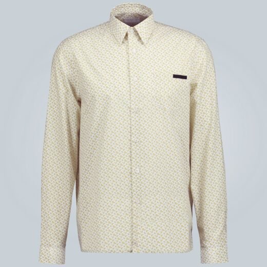 Prada Chemise Fruit en popeline de coton