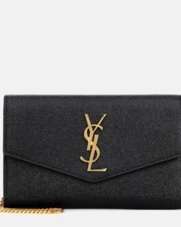 Portefeuille à chaîne Uptown en cuir