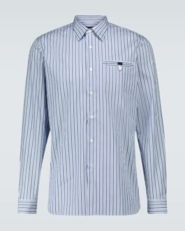 Chemise rayée en coton