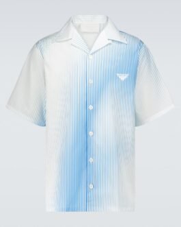 Chemise rayée en coton
