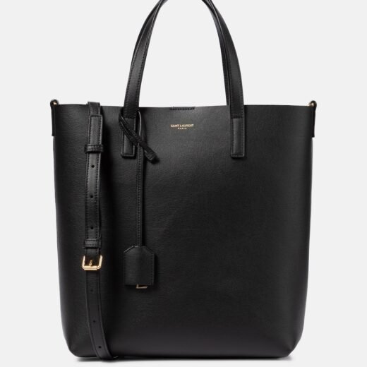 Saint Laurent Sac Toy Shopping N/S en cuir