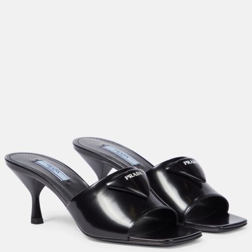 Prada Mules en cuir