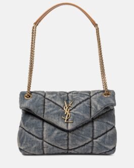 Sac Puffer Small en jean