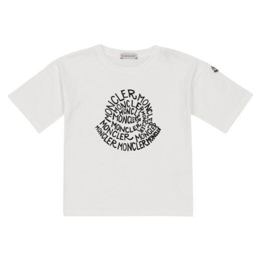 Moncler T-shirt en coton à logo