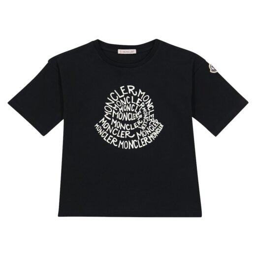 Moncler T-shirt en coton à logo
