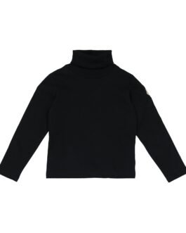 Top à col roulé en coton