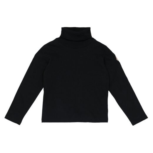 Moncler Top à col roulé en coton