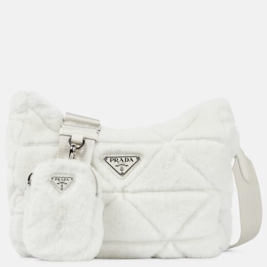 Prada Sac Re-Edition 2000 en shearling
