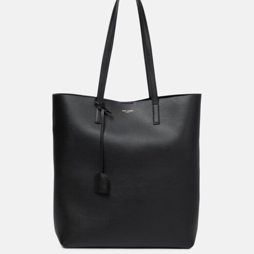 Saint Laurent Sac Shopping N/S Large en cuir