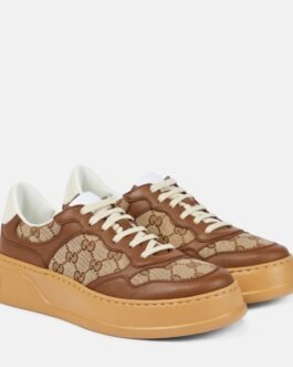 Baskets en toile Original GG et cuir