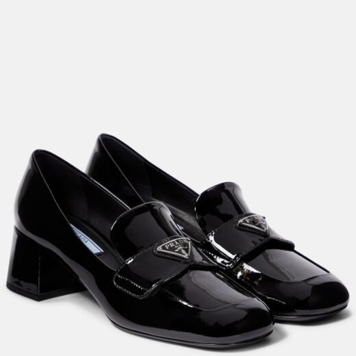 Prada Escarpins en cuir verni