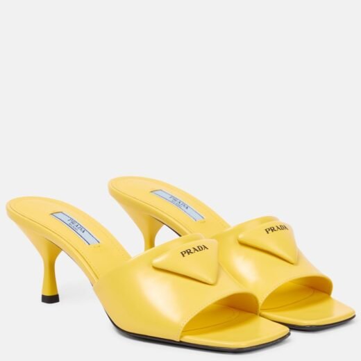 Prada Mules en cuir