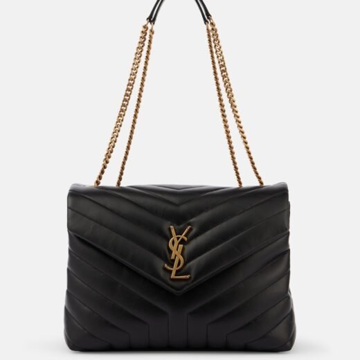 Saint Laurent Sac Loulou Medium en cuir