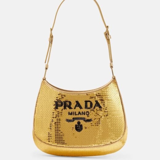 Prada Sac Cleo Medium à sequins