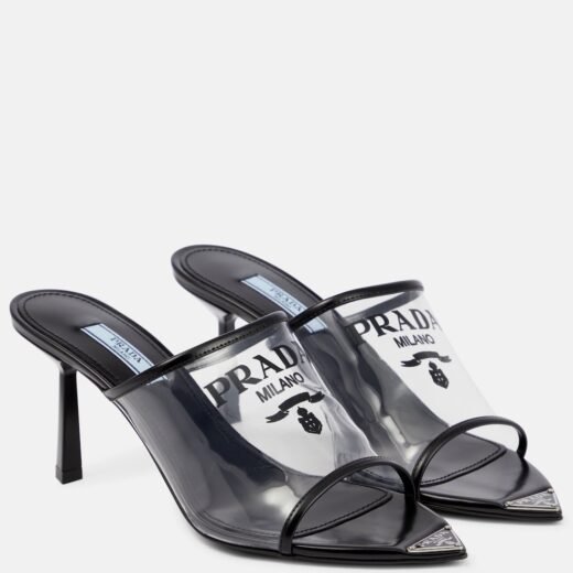 Prada Mules à logo