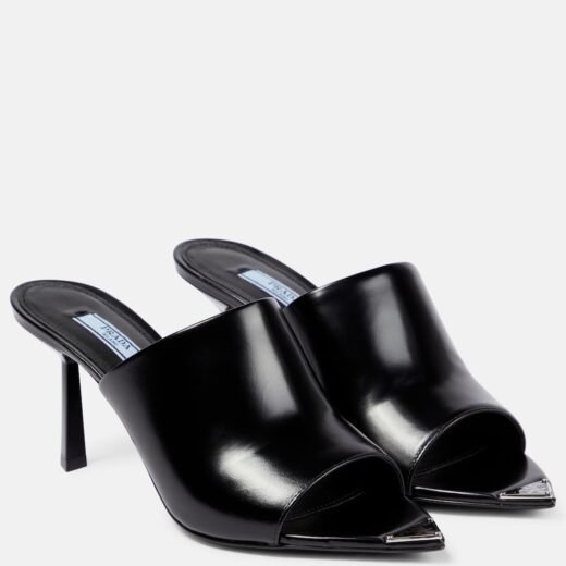 Prada Mules en cuir