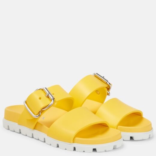 Prada Sandales en caoutchouc