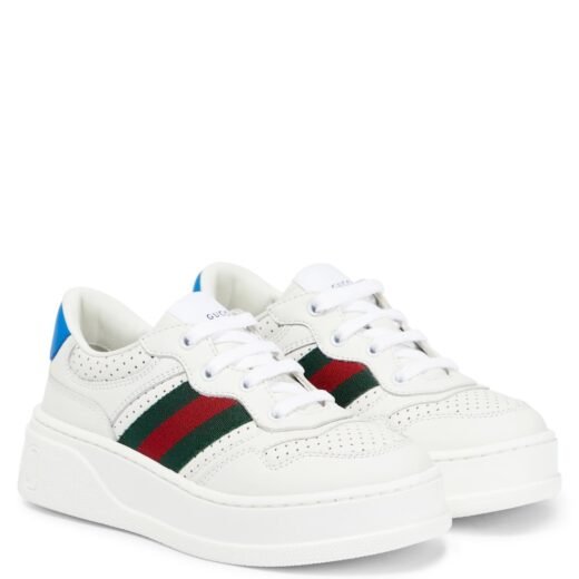 Gucci Baskets Chunky B en cuir