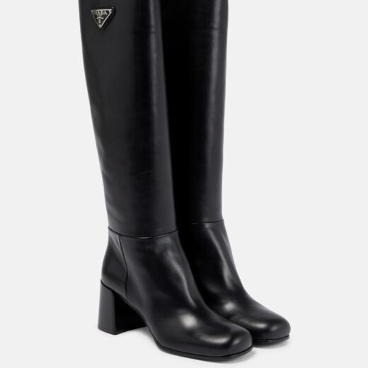 Prada Bottes en cuir