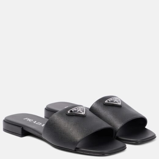 Gucci Mules en cuir Saffiano