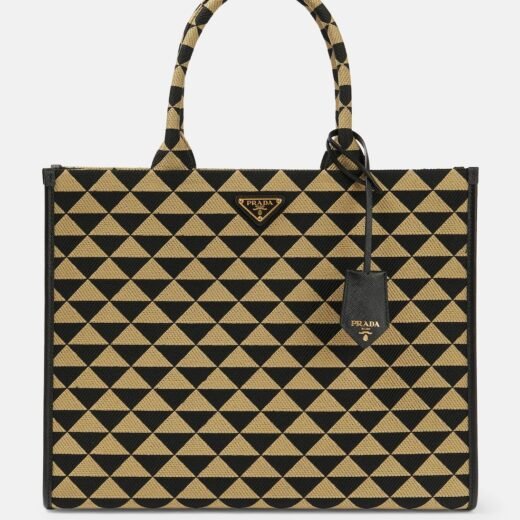 Prada Cabas Symbole en jacquard
