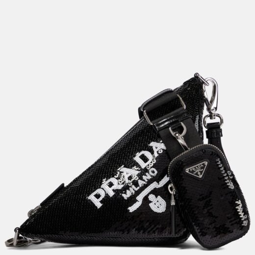 Prada Sac Triangle à sequins