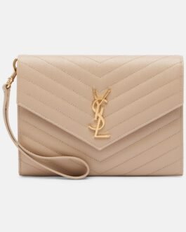 Pochette Cassandre Small en cuir