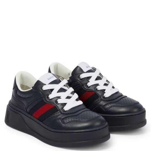 Gucci Baskets Chunky B en cuir