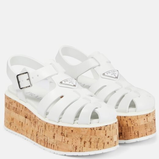 Prada Sandales à plateforme