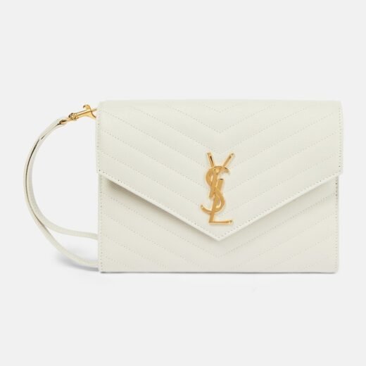 Saint Laurent Pochette Cassandre Small en cuir matelassé