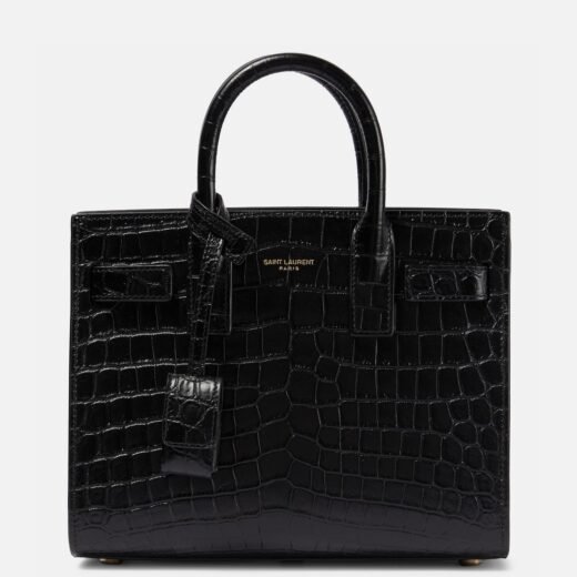 Saint Laurent Sac De Jour Nano en cuir embossé